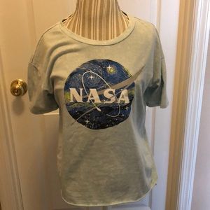 Blue nasa shirt